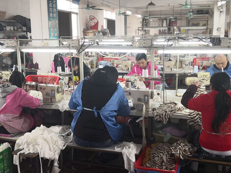 clothing manufacture in china